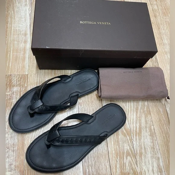 Bottega Veneta PLAGE FLIP-FLOP IN EDOARD Bottega Veneta | Shoes | Bottega Veneta Plage Flipflop In  main image 4